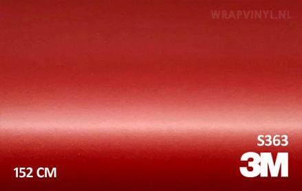 3M 2080 S363 Satin Smoldering Red wrap vinyl