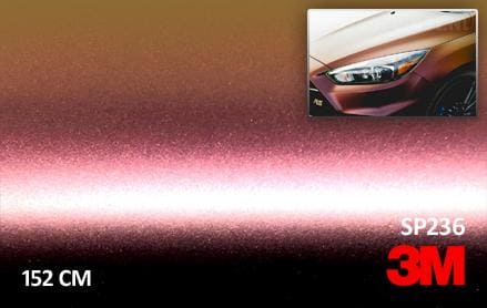 3M 2080 SP236 Satin Flip Volcanic Flare wrap vinyl