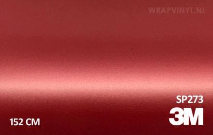 3M 2080 SP273 Satin Vampire Red wrap vinyl