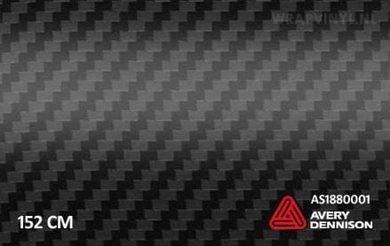 Avery SWF Carbon Fibre Black wrap vinyl