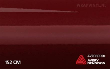 Avery SWF Gloss Burgundy wrap vinyl