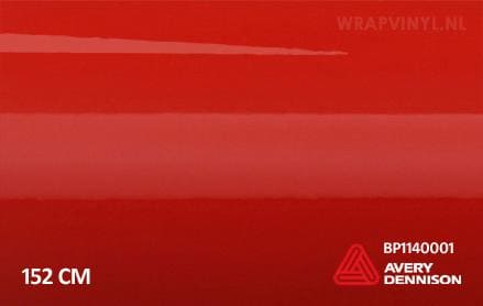 Avery SWF Gloss Cardinal Red wrap vinyl