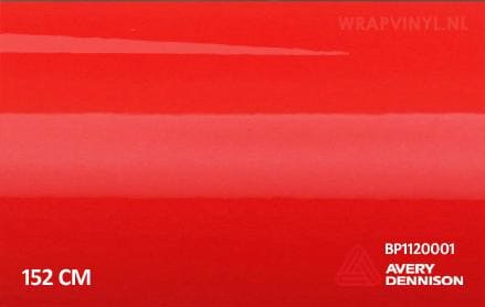 Avery SWF Gloss Soft Red wrap vinyl