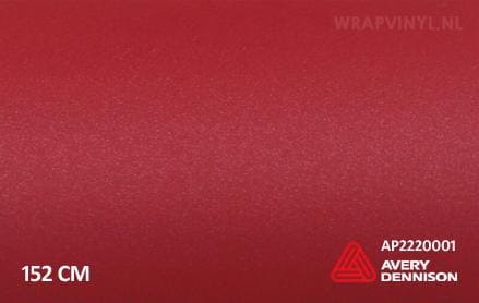 Avery SWF Matte Cherry Metallic wrap vinyl