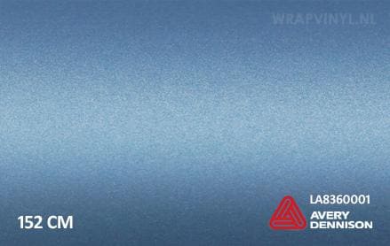 Avery SWF Matte Frosty Blue Metallic wrap vinyl