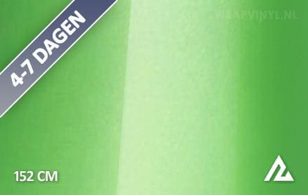 18 mtr Gloss Metallic Claw Silicon Green 3195 wrap vinyl