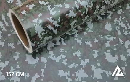 Camouflage digital wrap vinyl