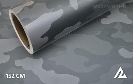 Camouflage smoke wrap vinyl