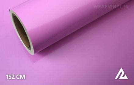 Glans roze wrap vinyl