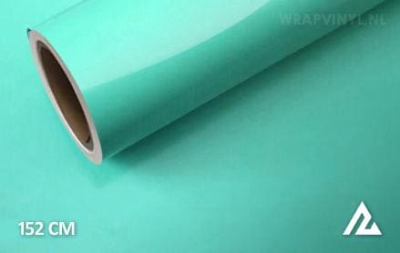 Glans turquoise wrap vinyl