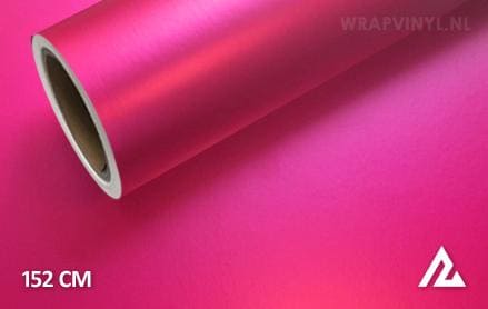 Mat chroom fuchsia wrap vinyl