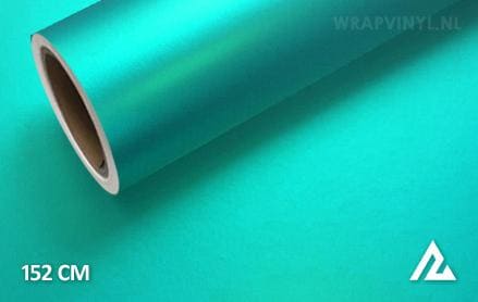 Mat chroom turquoise wrap vinyl