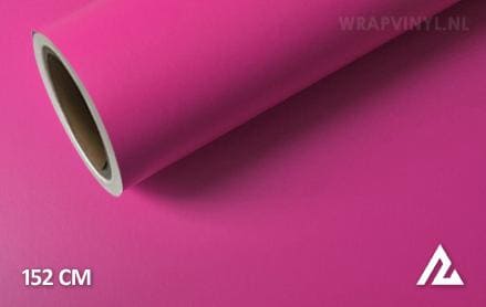 Mat fuchsia wrap vinyl