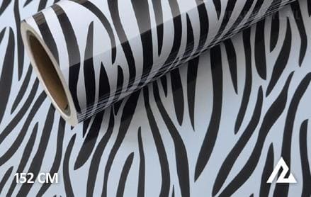 Zebra print wrap vinyl