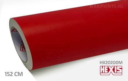 Hexis HX20200M Blood Red Matt wrap vinyl