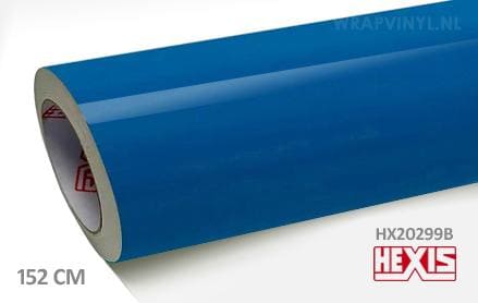 Hexis HX20299B Montpellier Blue Gloss wrap vinyl