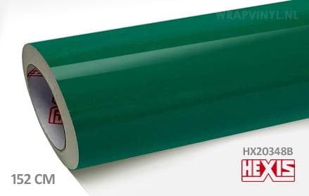 Hexis HX20348B Emerald Green Gloss wrap vinyl