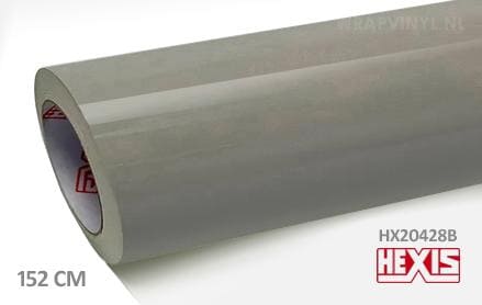 Hexis HX20428B Cloud Grey Gloss wrap vinyl