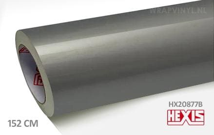 Hexis HX20877B Silver Gloss wrap vinyl