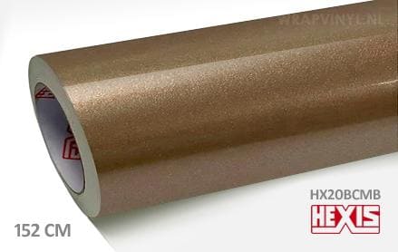 Hexis HX20BCMB Ashen Beige Metalic Gloss wrap vinyl