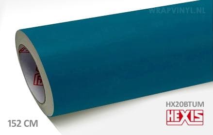 Hexis HX20BTUM Ti Blue Matt wrap vinyl