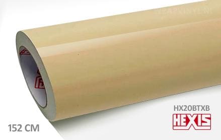 Hexis HX20BTXB Taxi beige Gloss wrap vinyl