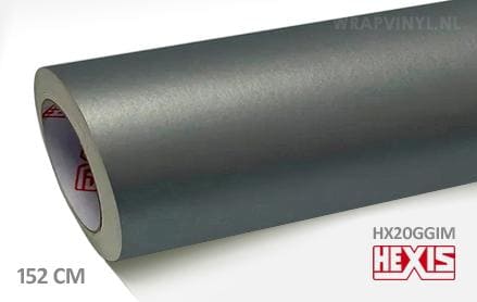 Hexis HX20GGIM Frozen Grey Matt wrap vinyl