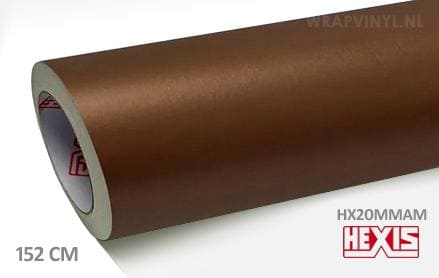 Hexis HX20MMAM Marrakech Brown Matt wrap vinyl