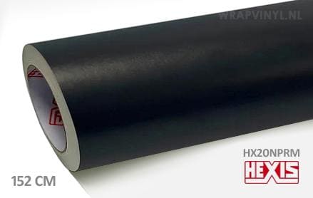 Hexis HX20NPRM Deep Black Matt wrap vinyl