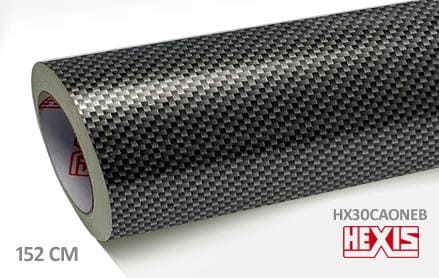 Hexis HX30CAONEB Carbon One Gloss wrap vinyl