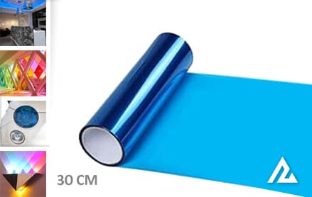 Blauw tint folie